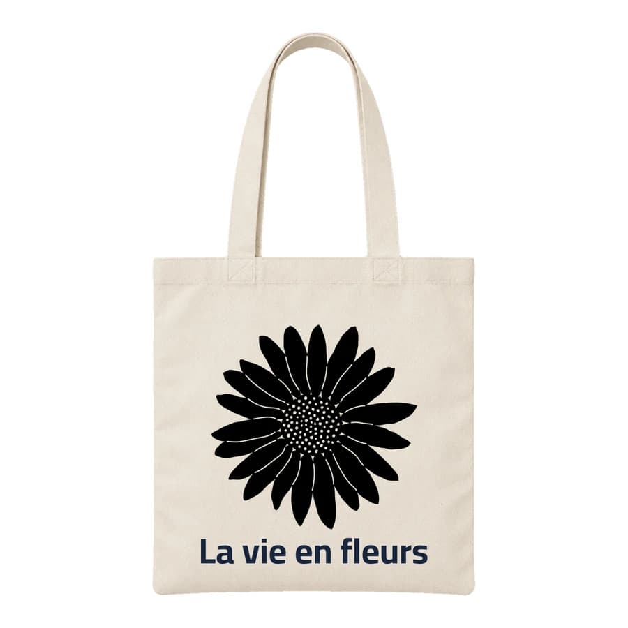 Tote bag — Marguerite · La vie en fleurs