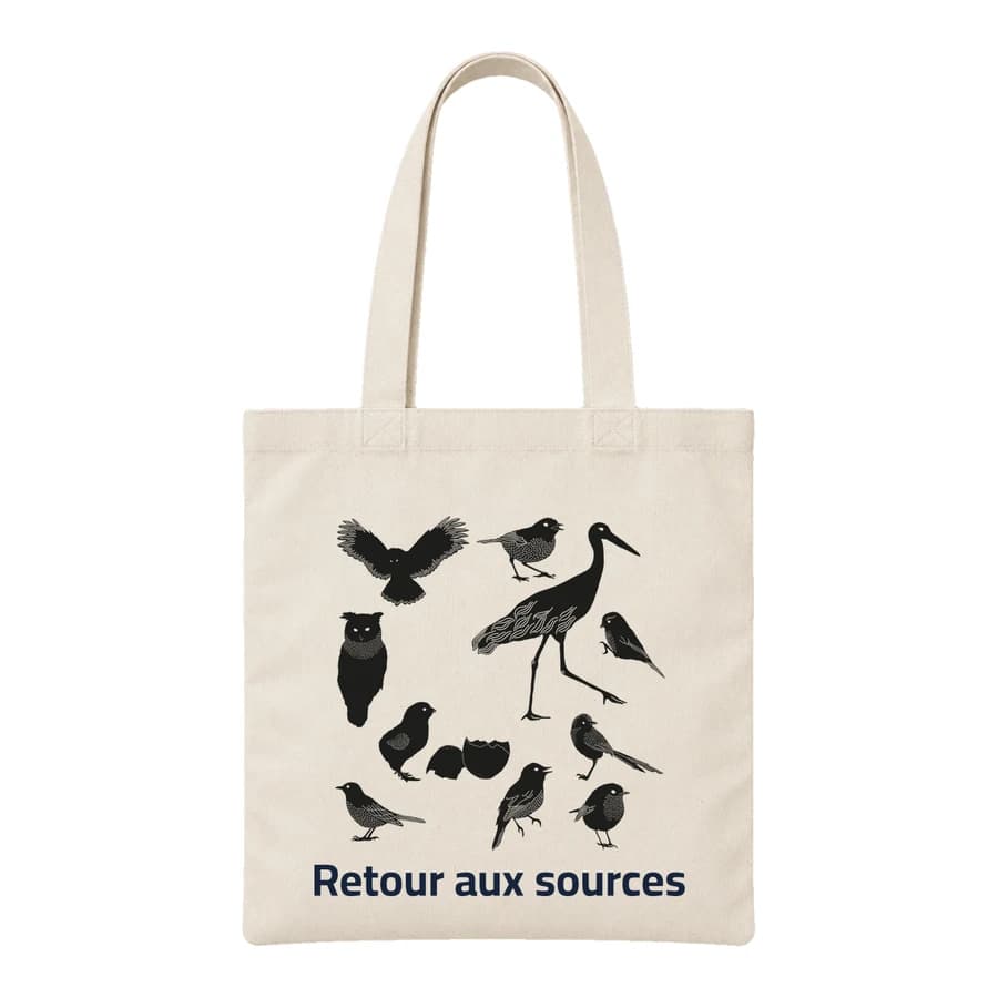 Tote bag — Oiseau
