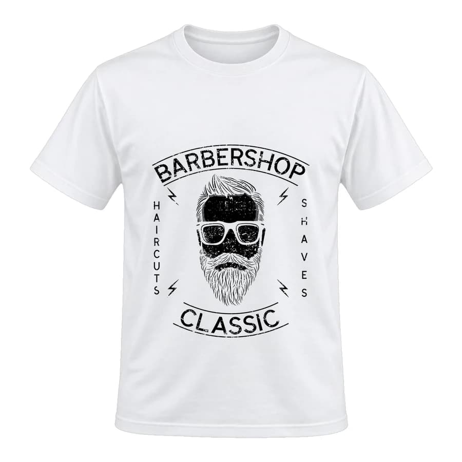 T-shirt — Barber shop classic