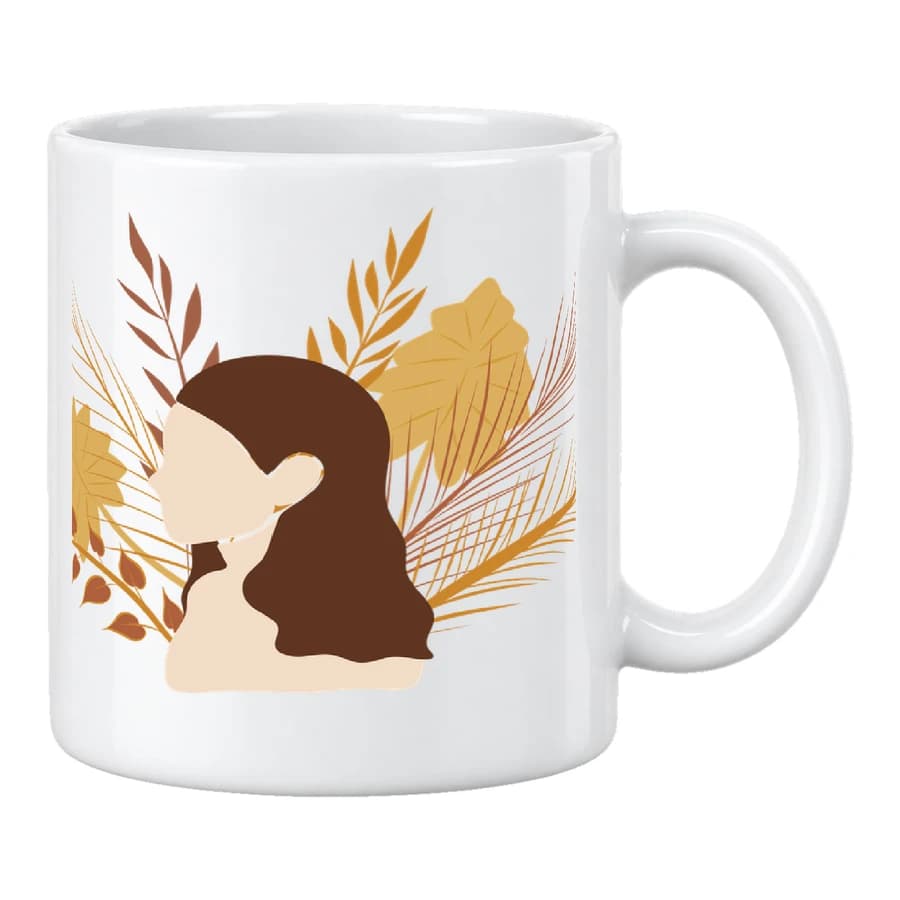 Mug — Portrait · Ligne douce