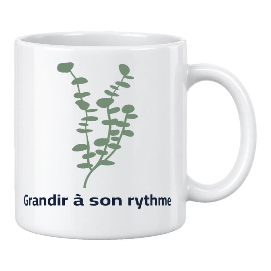 Mug — Feuillage · Jardin secret