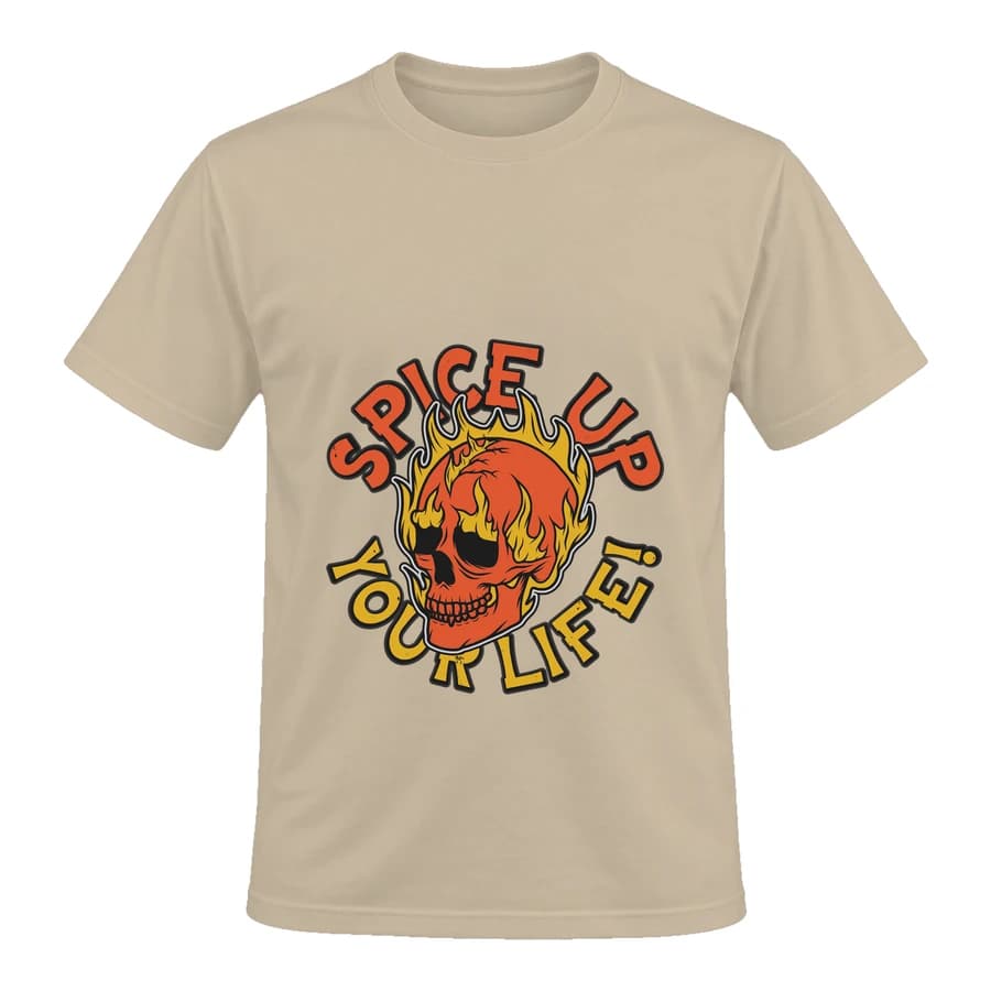 T-shirt — Piment · Sauce ardente