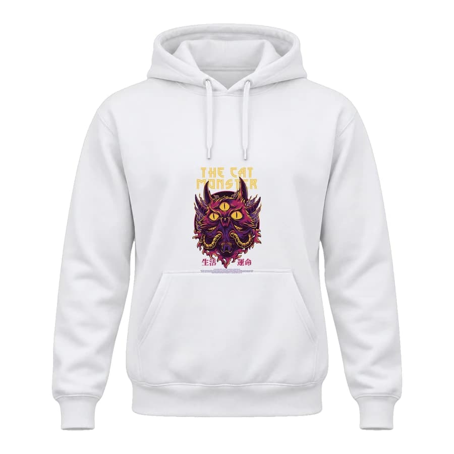 Hoodie — The cat monster