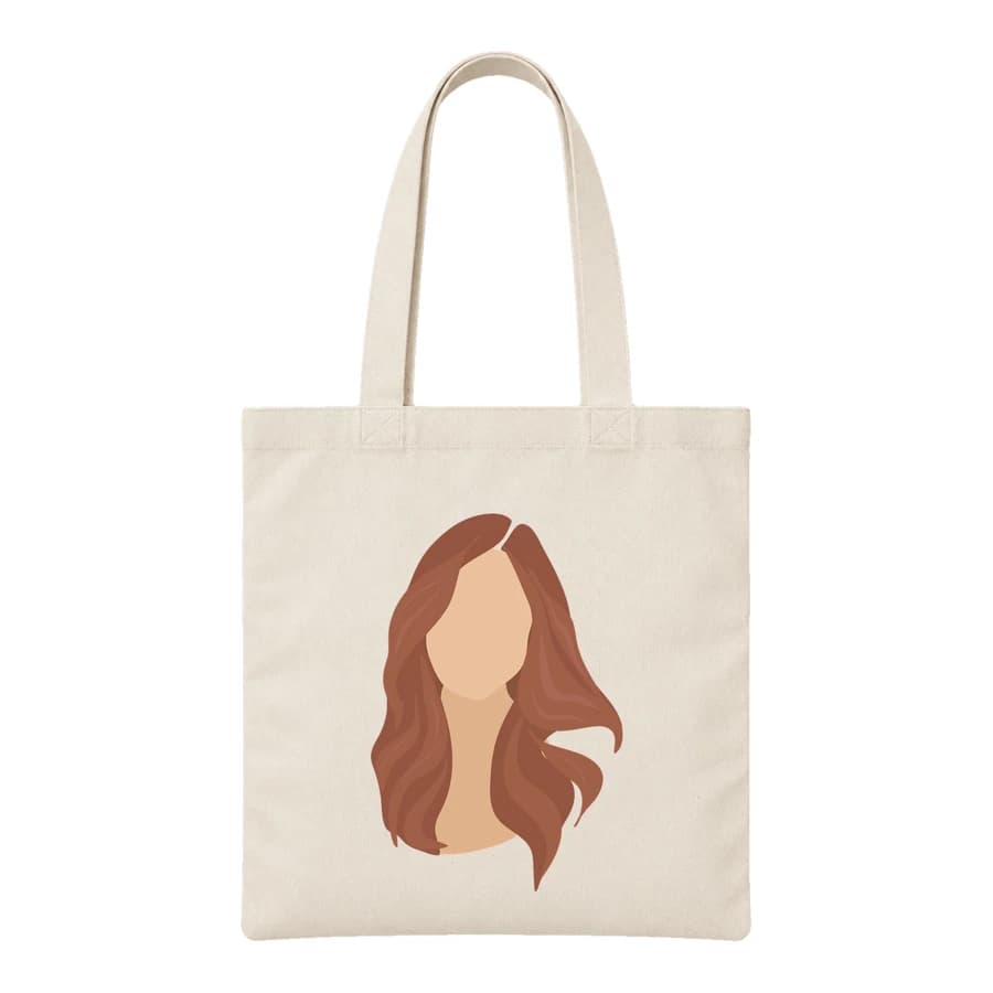 Tote bag — Portrait · Ligne douce