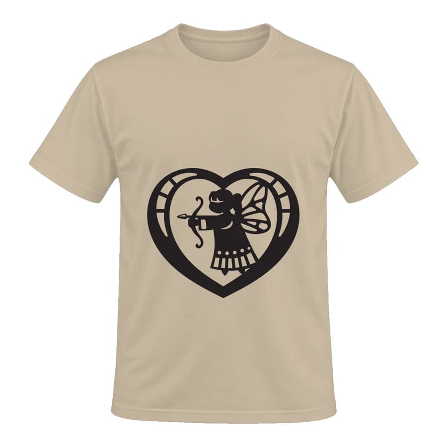 T-shirt — Cœur fleuri