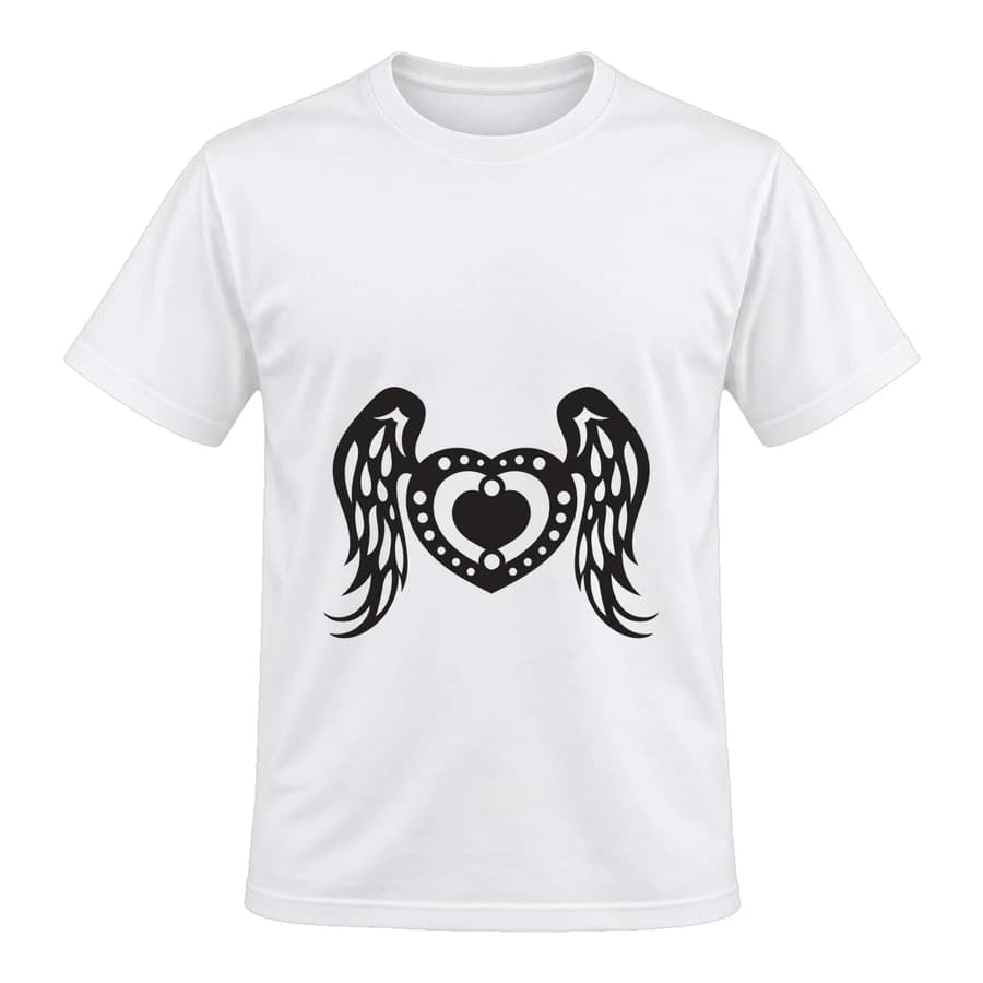 T-shirt — Cœur au trait