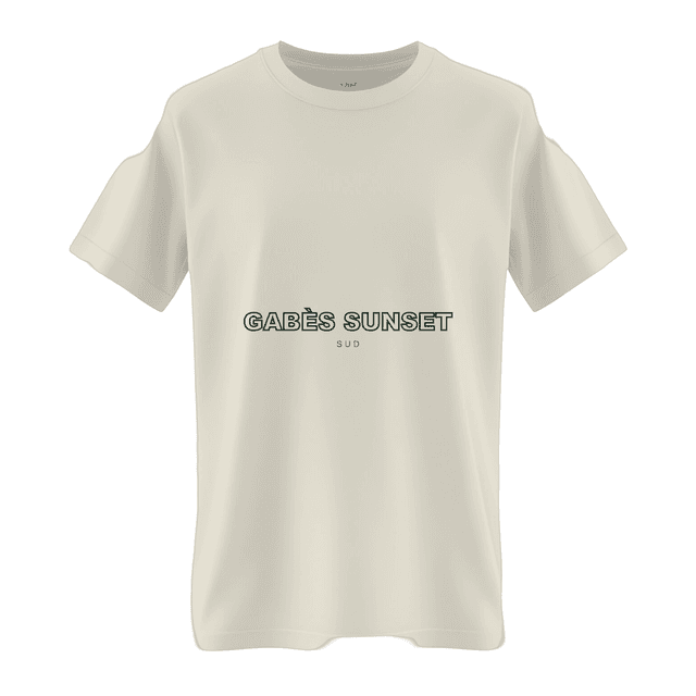 Gabès Sunset Tee · Dar Démo
