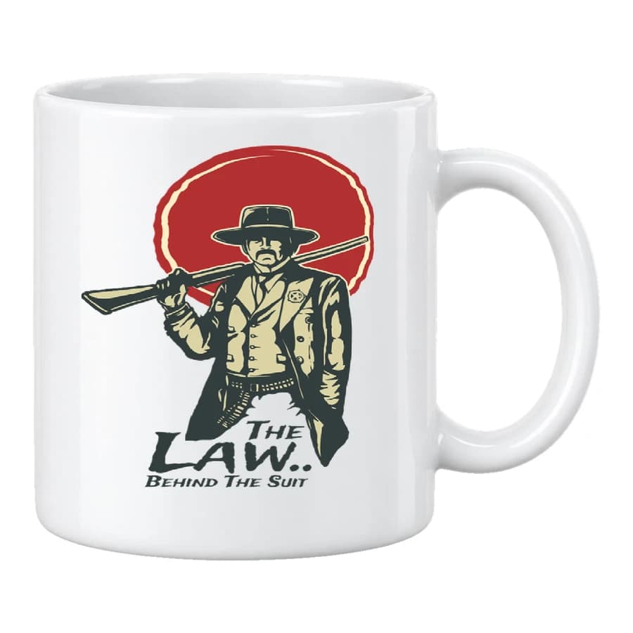 Mug — The Law Behind The Suit