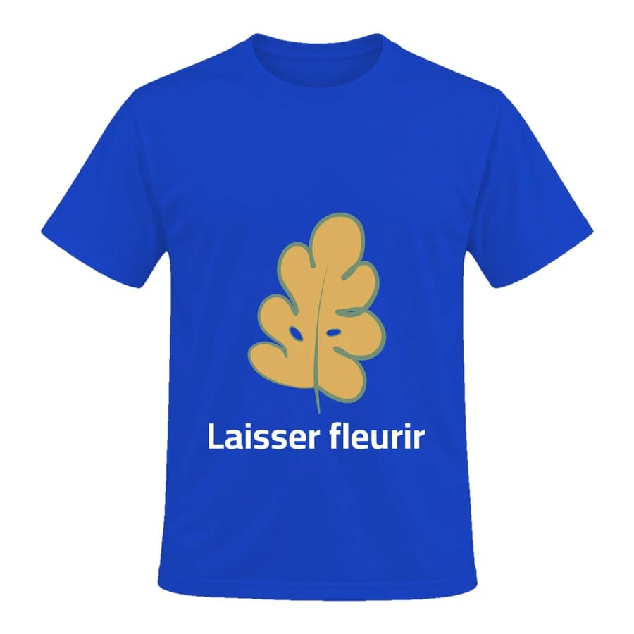 T-shirt — Feuillage · Jardin secret