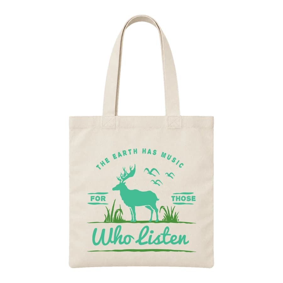 Tote bag — The Earth Has Music